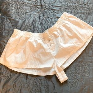 Free people shorts in white